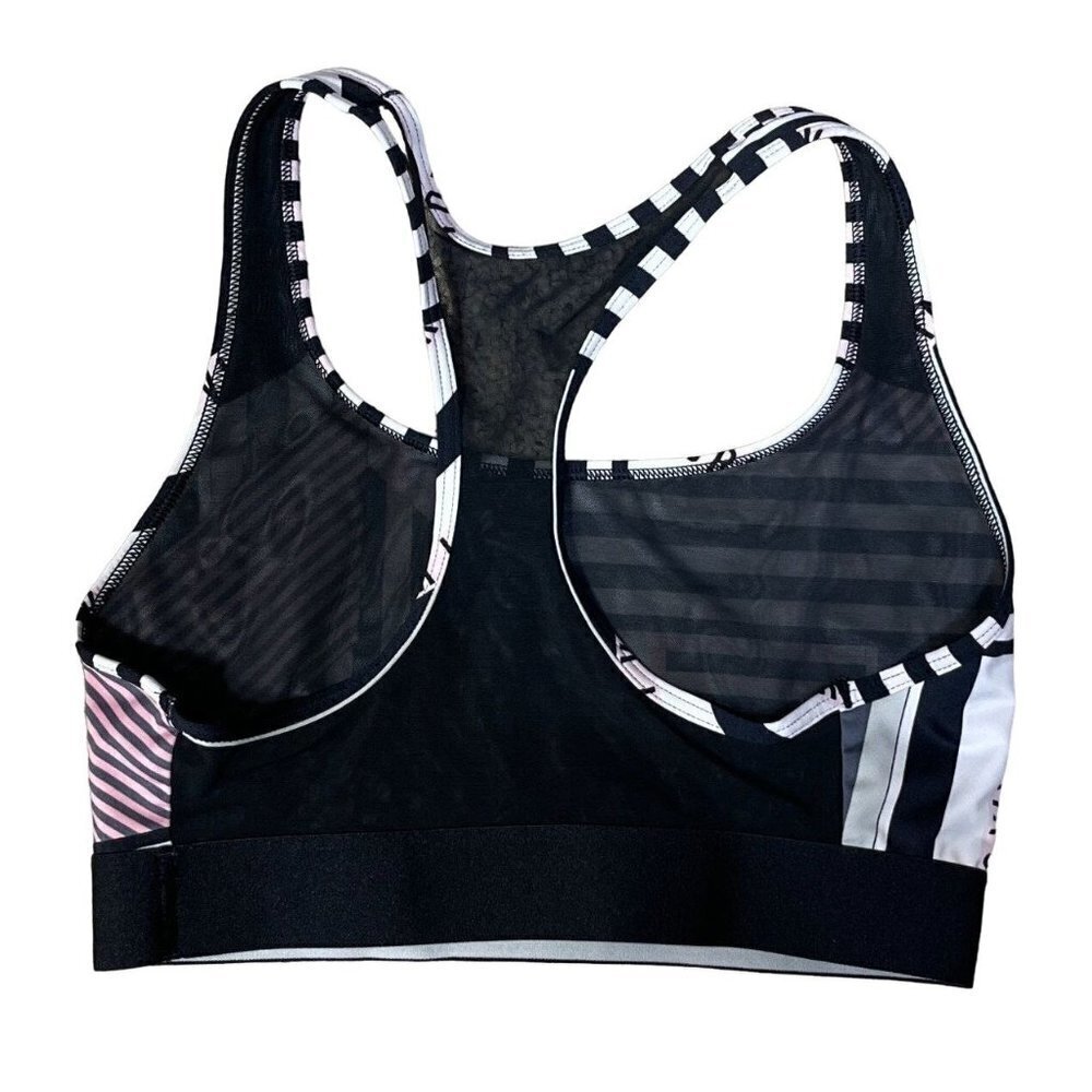 Victoria's Secret Victoria Sport Racerback Sport Bra Black Pink Size S Small - Picture 2 of 5
